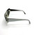 1980s Alain Mikli Paris Clear Asymmetrical Space Sunglasses