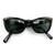 1950s Celluloid Made In France Rhinestone Cat Eye Sunglasses