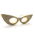 1950s Tura Disco Mask Multicolor Glasses
