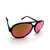 1980s Revo Red Orange Glass Lens Aviator Sunglasses