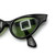 1950s RARE Original Ray-Ban Bausch and Lomb Green Lens Cat Eye Sunglasses