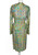 1960s - 1970s Mardi Gras Metallic Multicolor Dress & Jacket Set