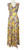 1970s Purple Metallic Floral Maxi Dress