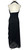 Y2K Black Mesh Ruched Gown