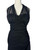 Y2K Black Mesh Ruched Gown