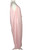 1950s Avian Pink Chiffon Peignoir Slip and Robe Set