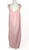 1950s Avian Pink Chiffon Peignoir Slip and Robe Set