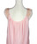 1950s Avian Pink Chiffon Peignoir Slip and Robe Set