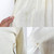 1970s Cream Gauze Embroidered Caftan Maxi Dress