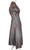 1950s Iridescent Blue/Purple Silk Taffeta Dress