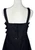 1990s - Y2K Black Gothic Punk Buckle Mini Dress