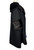 1950s - 1960s Forstmann Black Wool Mink Trim Coat