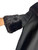 1950s - 1960s Forstmann Black Wool Mink Trim Coat