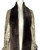1970s - 1980s Wool Geometric Print Fur Trim Duster Cardigan