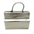 1990s Charles Jourdan Silver Leather Box Purse