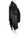 1980s - 1990s Unik Black Fringe Leather Jacket