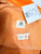 1960s Mod Space Age Orange Wool Mini Dress