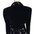 1990s Ungaro Black Velvet Embroidered Jacket