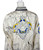 1990s Escada Topographic Map Printed Silk Blouse