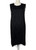 1960s Black Beaded Fringe GoGo Dress