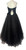 1980s Black Tulle Rhinestone Tutu Gown