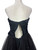 1980s Black Tulle Rhinestone Tutu Gown