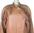 1980s Pearlized Pink Leather Fringe Jacket