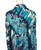1970s Mirsa Blue Psychedelic Print Maxi Dress