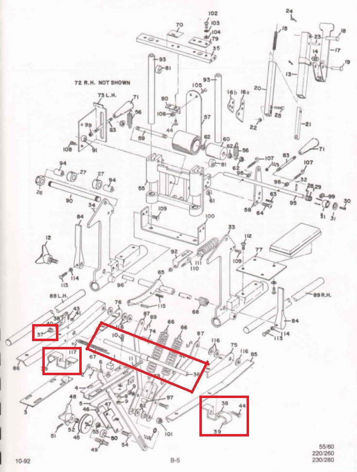 Zenith II Abdominal Breakaway Lock Bar Assembly, Zenith II Breakaway Lock, Zenith Breakaway Lock, Zenith Breakaway Lock Assembly, Zenith Table Breakaway Lock, Zenith Breakaway Lock Lever, Zenith Breakaway Unlock Spring, Zenith Abdominal Lock, Zenith Lock Bar, Zenith Table Parts
