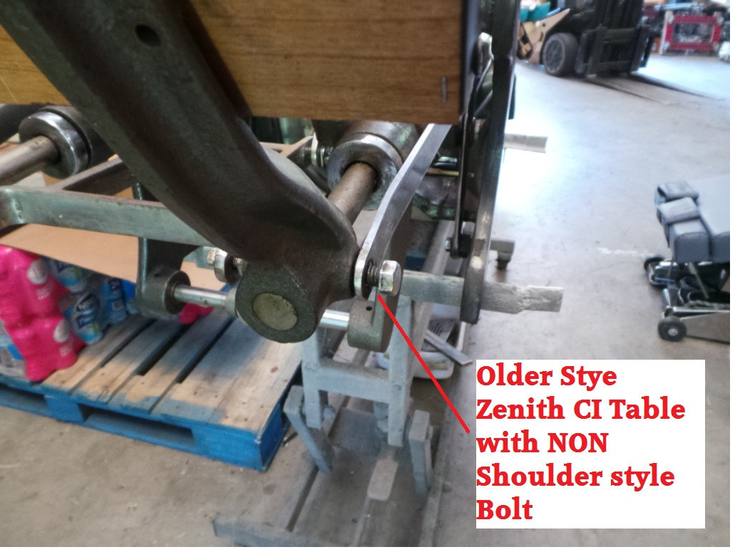 Zenith Cast Iron Foot Strap Bolt, replacement zenith CI Foot Strap Bolt, Zenith Cast Iron Bolt, Zenith CI Bolt, CI Bolt, Cast Iron Bolt, zenith,  zenith tables, zenith hylo table, zenith parts, chiropractic table parts, chiropractic table, zenith table parts, zenith hylo parts