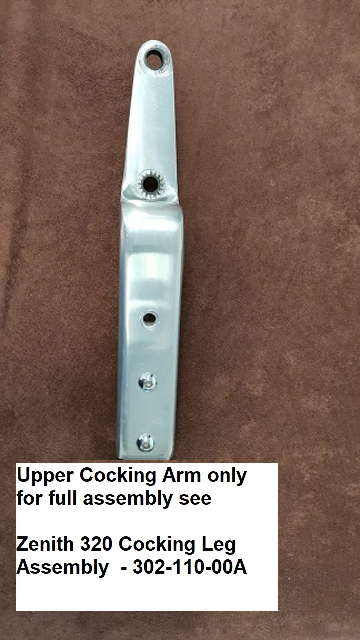 Zenith 320 cocking leg, zenith cocking leg, cocking leg, 320 cocking leg, zenith 320 table cocking leg, zenith table cocking leg, Zenith Leg, Zenith Kick Plate, Zenith Kicker, Zenith parts