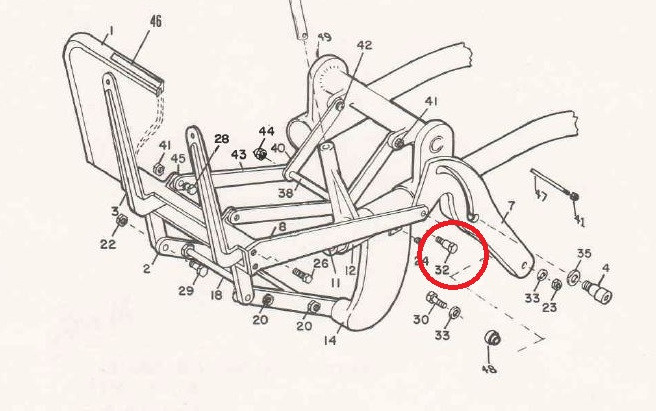 Zenith II Foot Strap Bolts