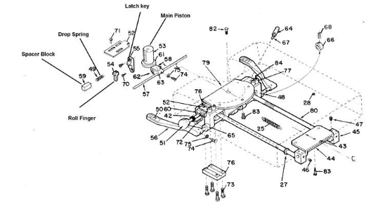 Zenith Pelvic Drop Piston Rebuild Kit, Zenith Pelvic Drop Piston repair Kit, Zenith Pelvic Drop parts, Zenith Pelvic Drop Rebuild Kit, Zenith Drop Rebuild Kit, Zenith Drop parts