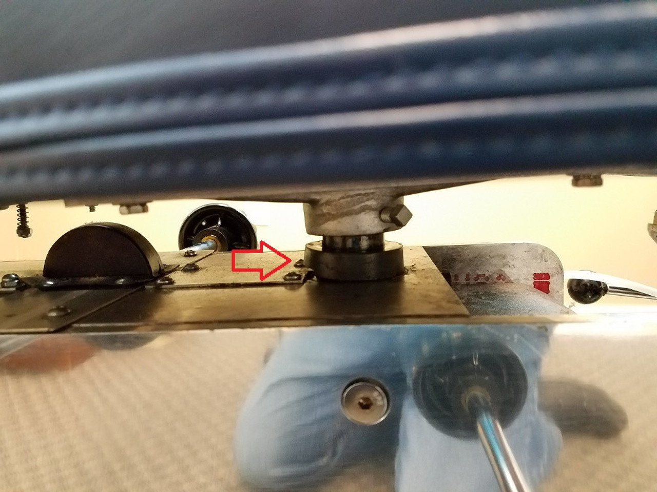 Zenith Lumbar Drop Piston Black Rubber Drop Washer