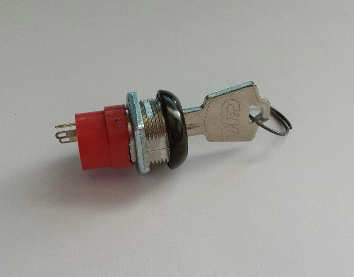 Zenith II Key Switch, Zenith II chiropractic table Key Switch, Zenith II hylo table Key Switch, Zenith Key Switch, Zenith III Key Switch, replacement Zenith II Key Switch, Zenith II safety Key Switch, Zenith Key, Zenith Table Key Switch