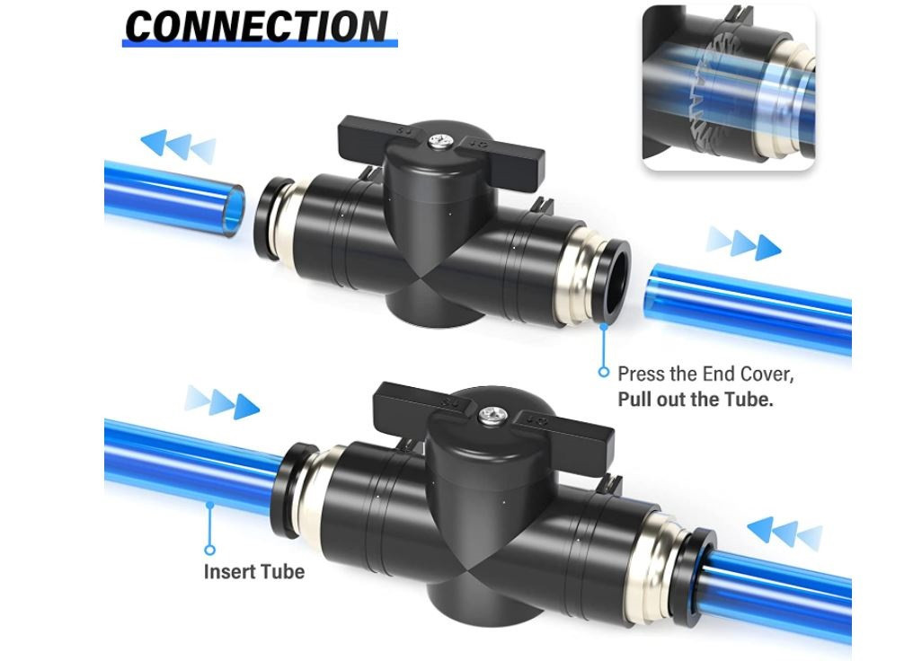 Air Line Shut OFF Connector, Air Line Shut OFF Connector for sale, Air Line Fitting, Air Line Connector, Compressor Air Fitting, Air Fitting, Compressor Fitting, zenith table air line connector, zenith table air line splice, zenith table part, zenith air table part, Compressor Parts