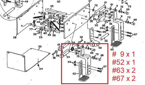 Looking for Zenith 320 Cocking Leg Assembly, Zenith 320 cocking leg, zenith cocking leg, cocking leg, 320 cocking leg, zenith 320 table cocking leg, zenith table cocking leg?