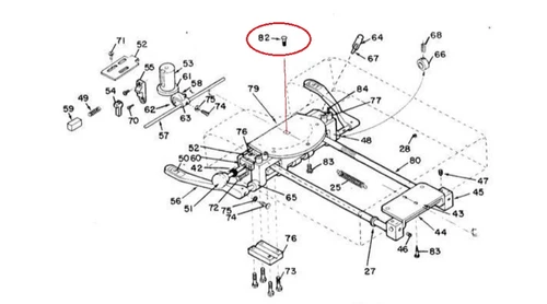 Zenith Pelvic Plate Center Bolt