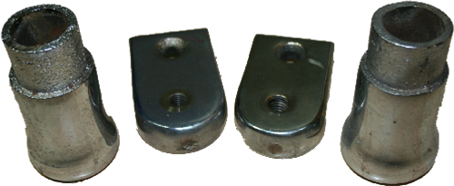 Zenith Cast Iron 2" Extensions - Set of 4