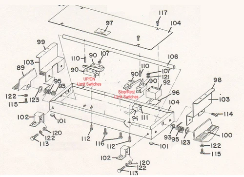 Looking for Zenith Hylo Table Sure Step Limit Switch, Zenith Hylo Table Sure Step Limit Switch for sale, replacement Zenith Hylo Table Sure Step Limit Switch, SSFS limit switch, SSFS limit switches for sale, limit switch, zenith switch, zenith limit switch?