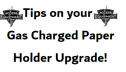 How to Properly use and Install your Gas Charged Paper Holder upgrade!
