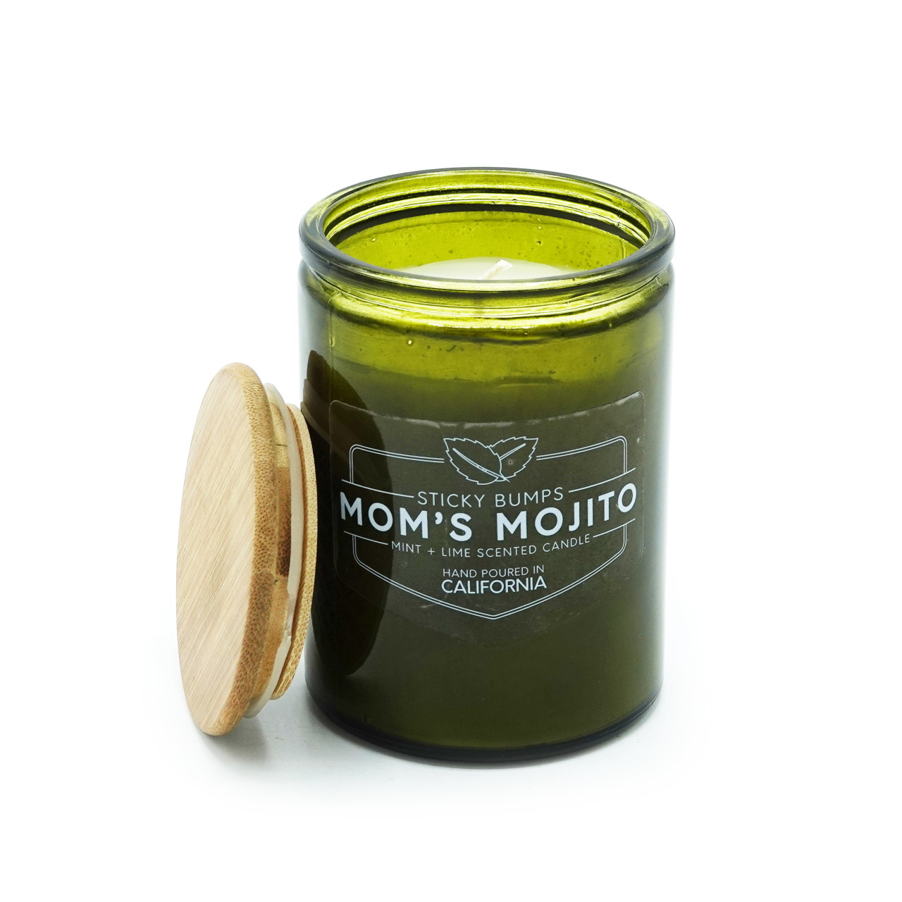 Mom's Mojito Candle | 10oz Glass | Sticky Bumps