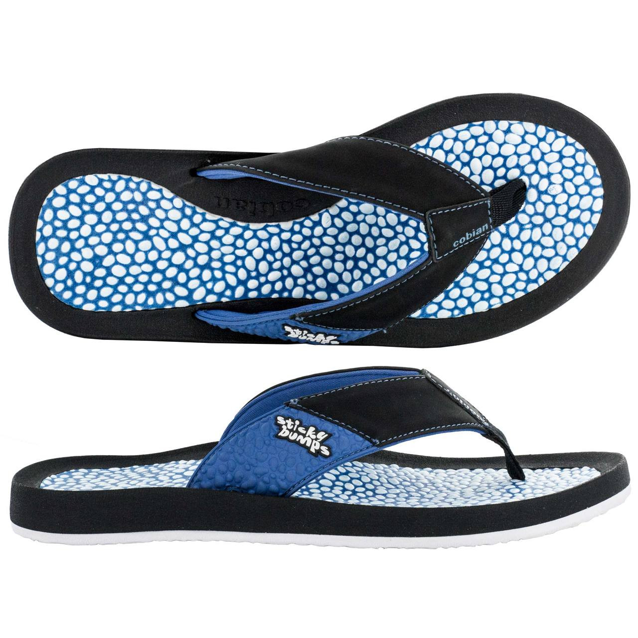 Cobian Men's Sumo-Terra Flip-Flops Black Sandal Shoes