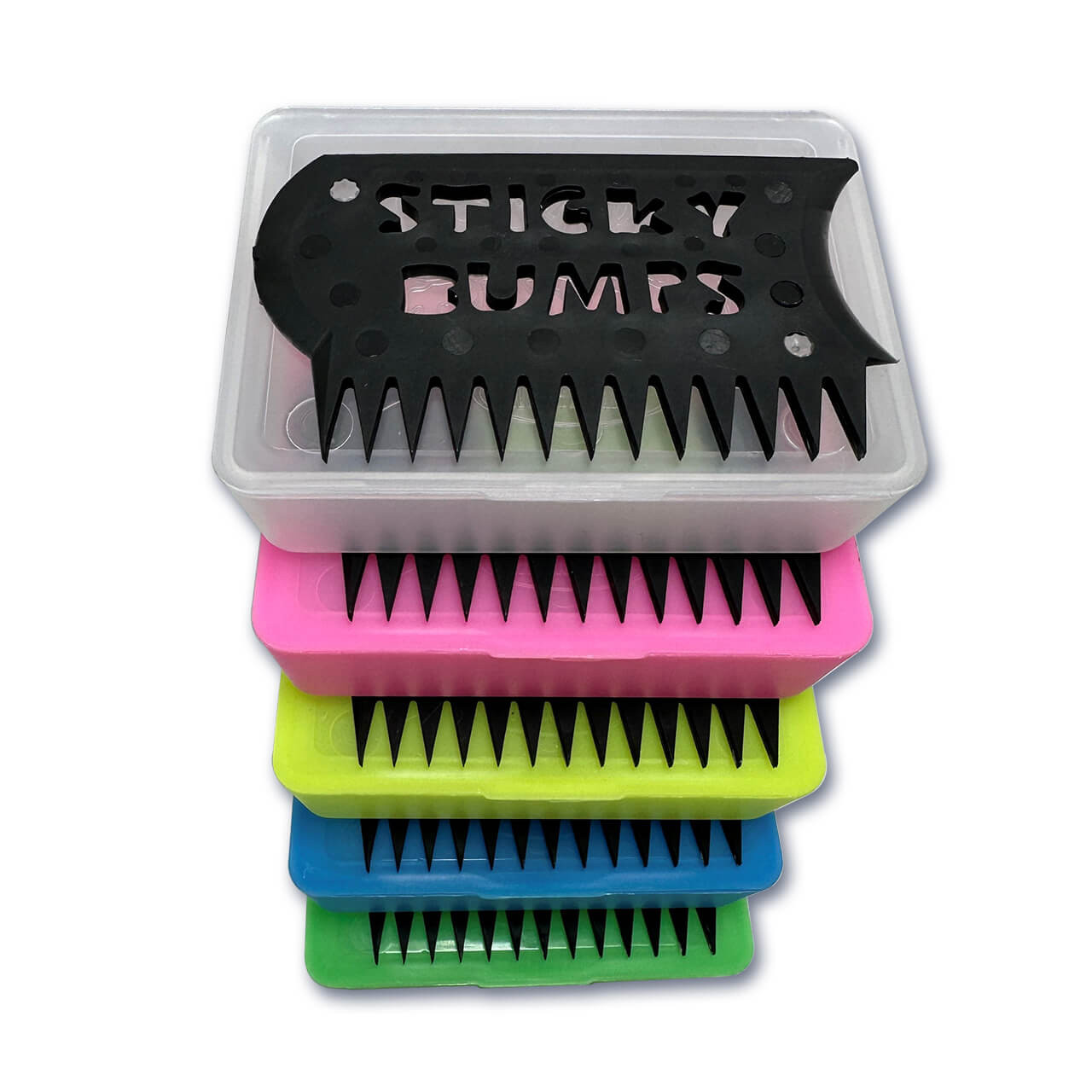 Sticky Bumps Wax Box and Comb