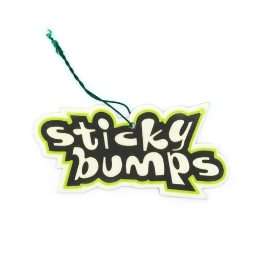 Kiwi frui scented Stick Bumps hanging car air freshener.