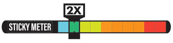 Sticky Bumps Soft Top Grip Rating: 2x