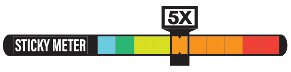 Sticky Bumps Tour Series Grip Rating: 5x