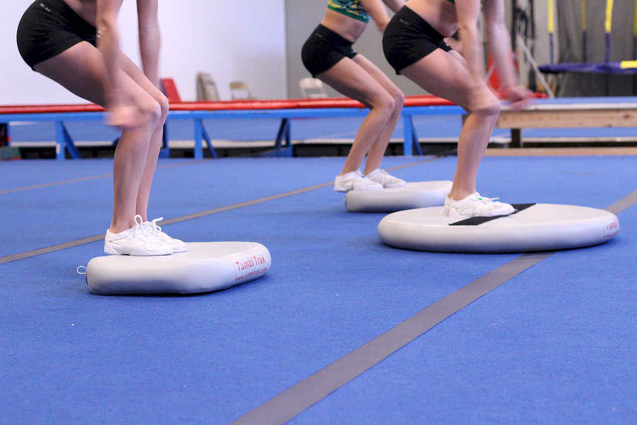 Tumbl Trak: Hot Spot for Gymnastics Cheer Dance Exercise And