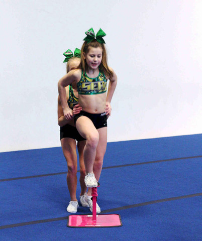 Tumbl Trak Fly Right Cheer Stunting Balance & Flexibility Trainer