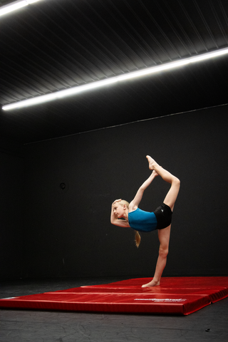 Tumbl Trak: Home Practice Mat for Gymnastics Cheer Dance Martial Arts